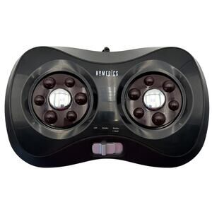Homedics Shiatsu Foot Massager Model GMS-100H Deep Kneading Heat Relaxation